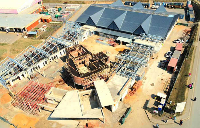 CJ Global Mall development